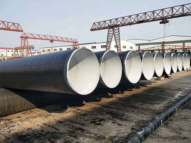 冷纏帶防腐螺旋鋼管 冷纏帶防腐螺旋鋼管